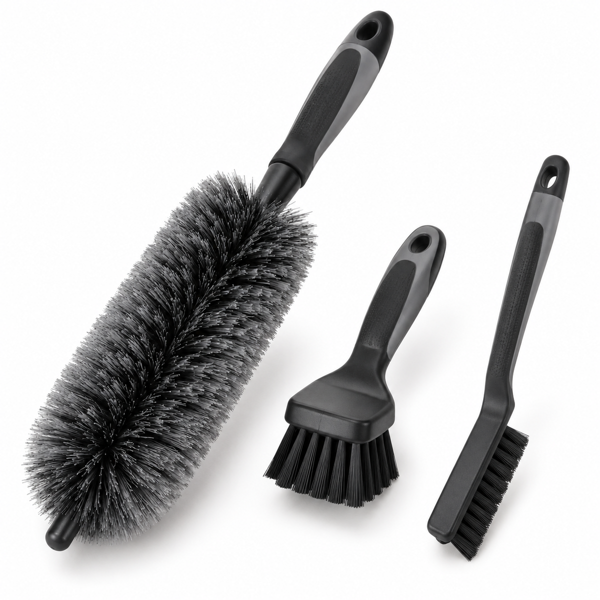 Kit de 3 brosses de nettoyage pour scooter