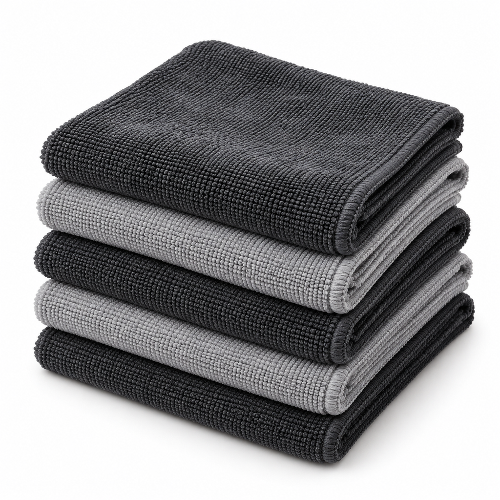 Lot de 5 chiffons microfibres pour scooter