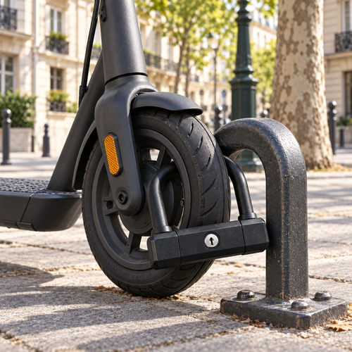 Antivol en U pour scooter