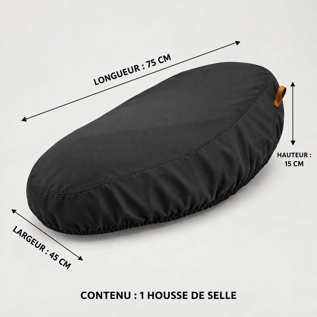 Housse de selle imperméable pour scooter