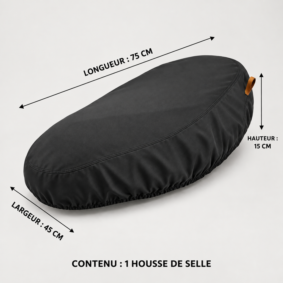 Housse de selle imperméable pour scooter