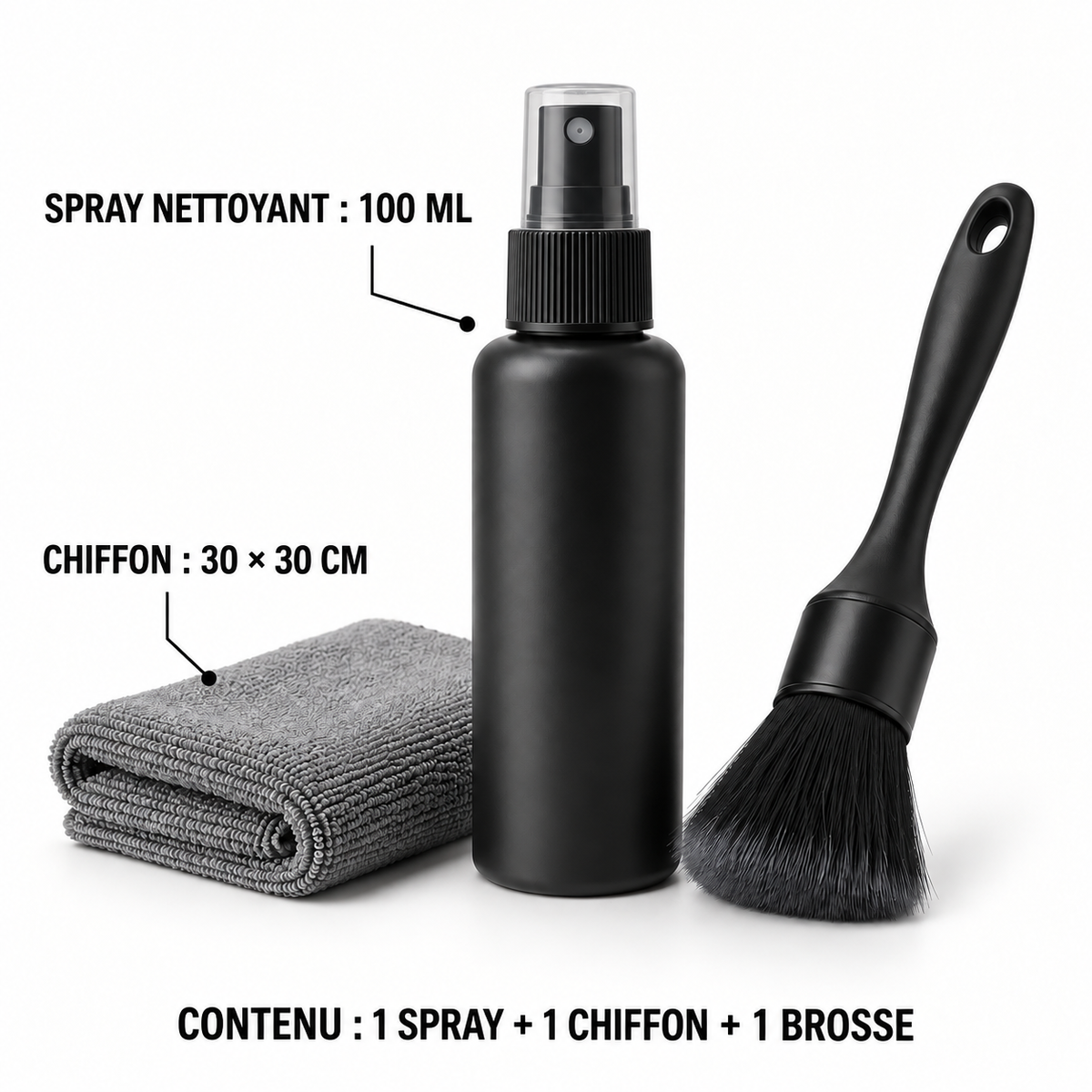 Kit de nettoyage pour casque de scooter