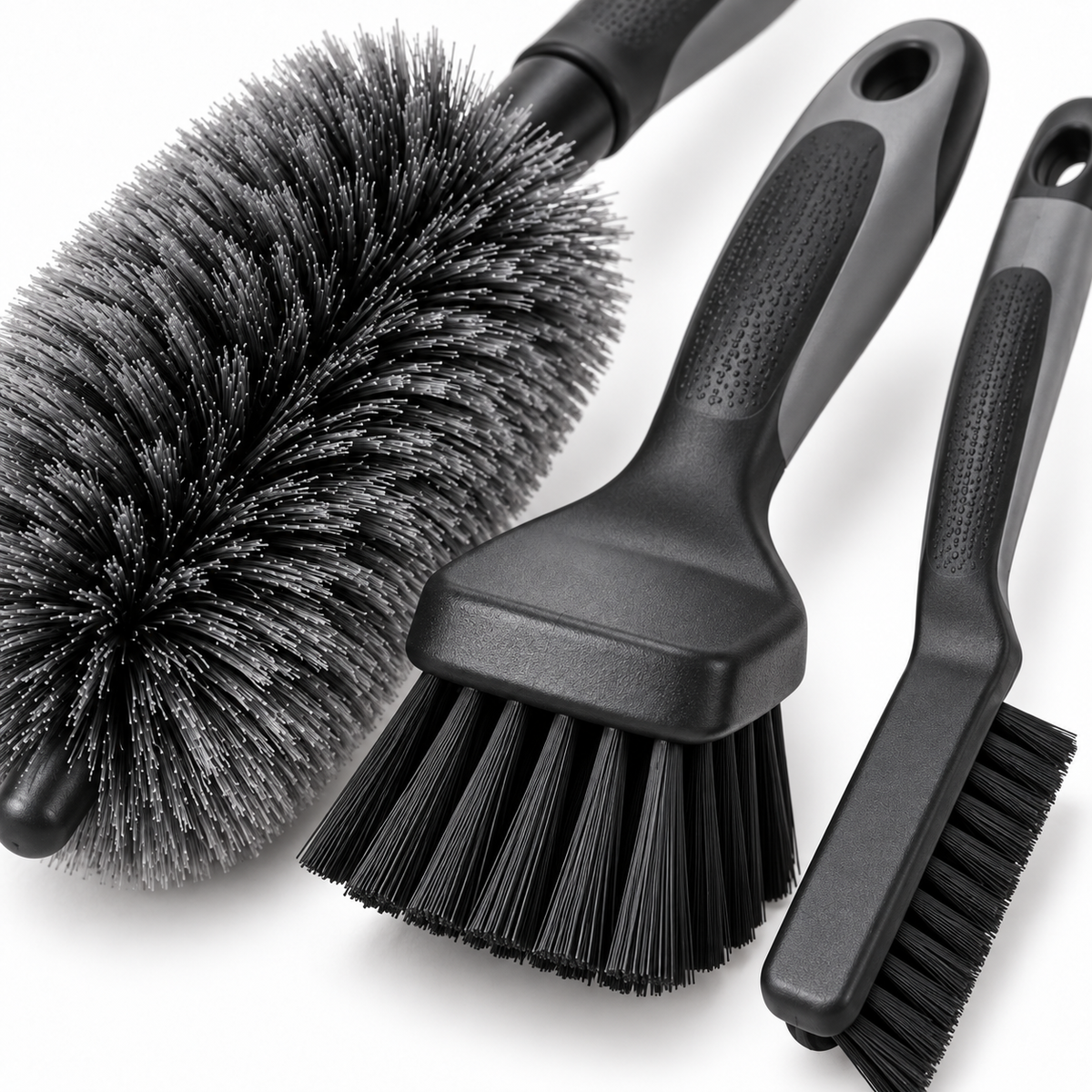 Kit de 3 brosses de nettoyage pour scooter